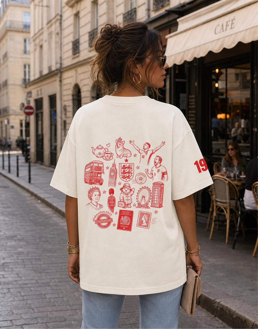 England Oversized T-shirt