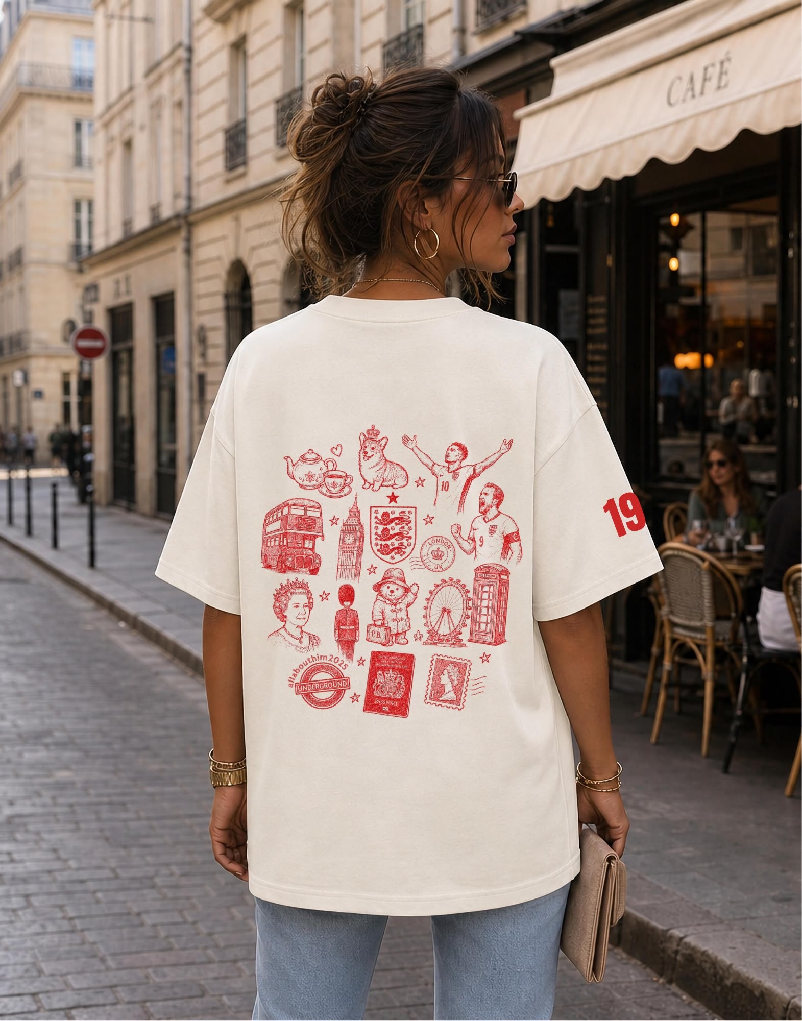 England Oversized T-shirt
