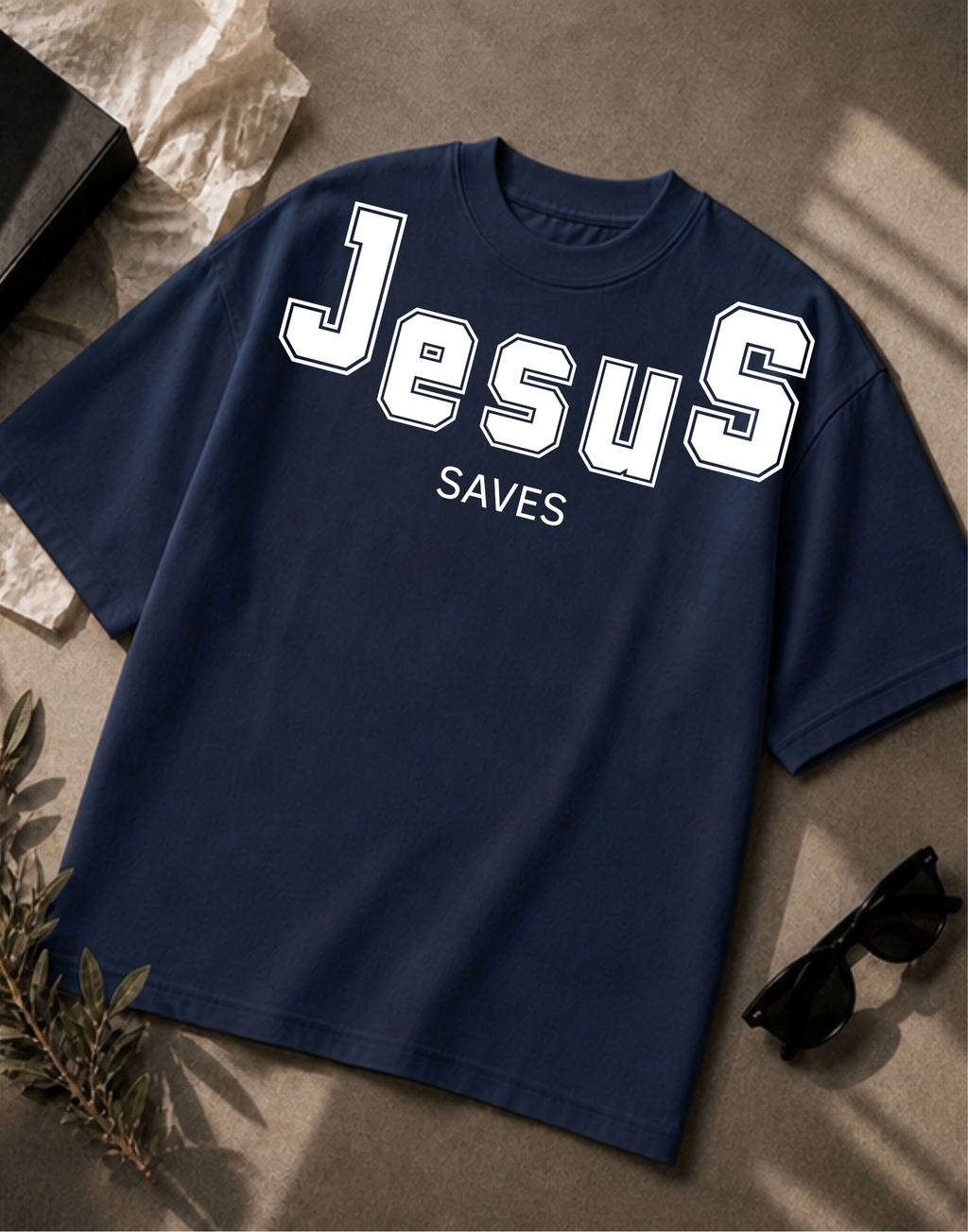 Jesus Saves  - Oversized T-shirt